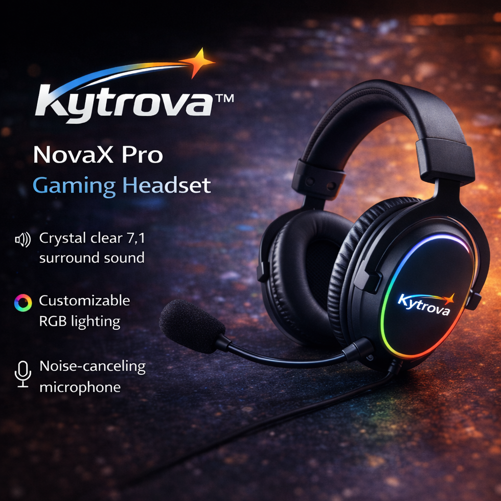 Kytrova™ NovaX Pro Gaming Headset